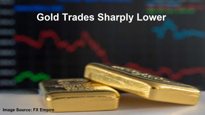 Gold and U.S. equities continue to run in tandem, but to the downside today 