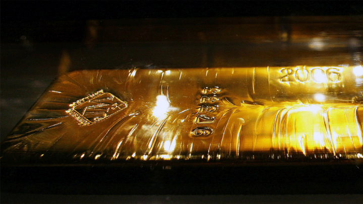 Gold closes fractionally higher as the Dow approaches 30,000