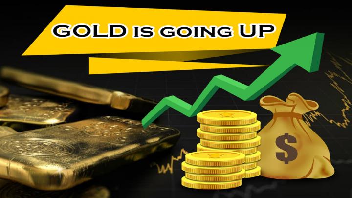 Golds gains over 100 dollars this month