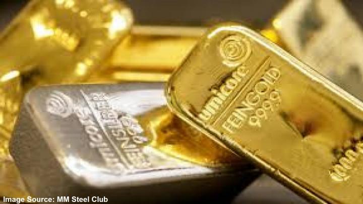 A knockout - one-two combination; a weak dollar and buying move gold and silver higher