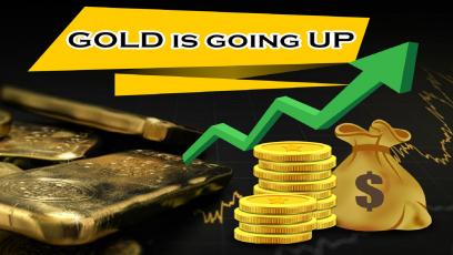Golds gains over 100 dollars this month